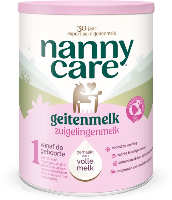 Nannycare Zuigelingenmelk (800 gr) van Merkloos