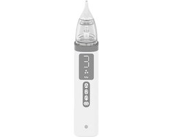 Nasal Aspirator for Baby,Baby Nose Sucker,Electric Nasal Aspirator for Baby,for Relieving Nasal Congestion,Nose Cleaner with 3 Silicone Tips,Adjustable Suction Level,Music and Light Soothing Function
