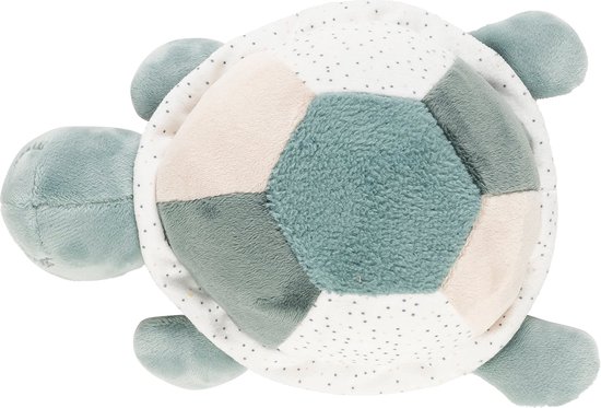Nattou Activiteiten Knuffel Schildpad Lapidou Groen - 19 cm van N/A
