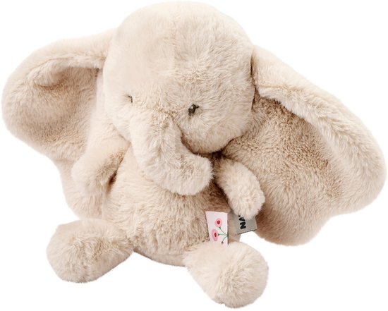 Nattou FanFan Knuffel Olifant - 30 cm - Zachte baby knuffel - Baby cadeau - Zand van N\A