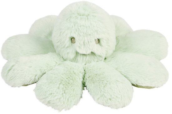 Nattou Lapidou Doudou Knuffel Octopus Rammelaar - 25 cm - Lindegroen