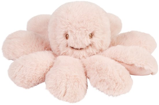 Nattou Lapidou Doudou Knuffel Octopus Rammelaar - 25 cm - Poederroze