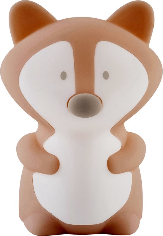 Nattou Nachtlamp voor baby's - Vos - 14 cm - Bruin van Nattou