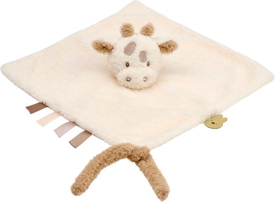 Nattou TEDDY Knuffeldoekje - Giraf - 39 cm - Ecru van Nattou
