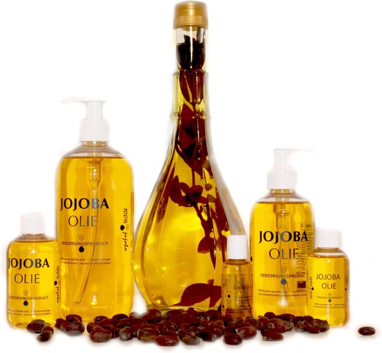 Naturapharma Pure Jojoba Olie - 250ML met fliptop-dop - set van 2 Stuks TOTAAL 500 ML van Merkloos