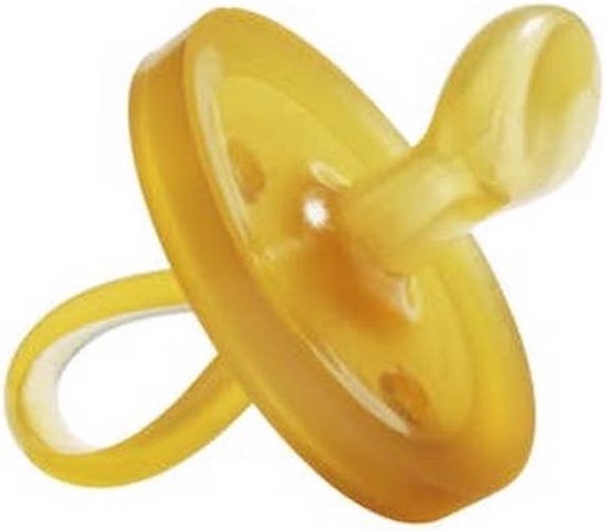 Natursutten rubberen fopspeen - 12+ maanden - Rond Schild - Anatomische Tuit van N/A