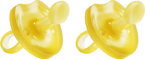 Natursutten rubberen fopspeen - 12+ maanden - Vlinder Schild - Anatomische Tuit - 2 stuks van N/A