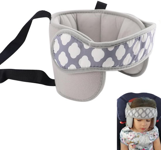Neksteun voor Kinderen - Nekkussen Autostoel - Neksteun - Hoofdband - Hoofdsteun Voor In De Auto - Hoofdsteun Kussen - Hoofdsteun voor kinderzitje - Hoofdsteun voor Autostoel - Universele Instelbare Reis Hoofdsteun - Veiligheid en Bescherming van Merkloos