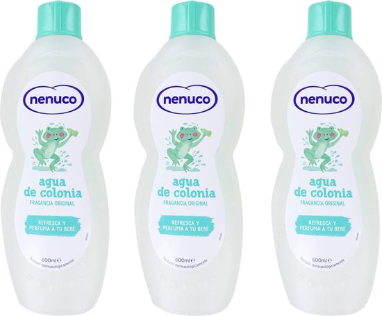 Nenuco Agua de Colonia Baby Haarlotion - 3x 600ml - Voordeelverpakking van Nenuco