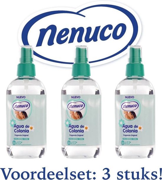 Nenuco Agua de Colonia verstuiver 240ml voordeelset: 3 flacons van Nenuco