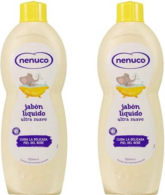 Nenuco Wasgel & Shampoo Baby - 2 x 750 ml - Met Aloe Vera en Panthenol van Nenuco