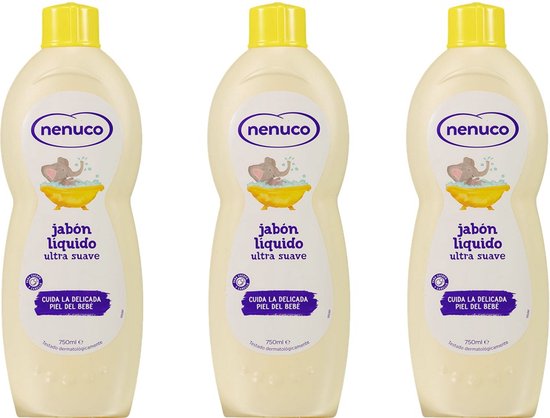 Nenuco Wasgel & Shampoo Baby - 3 x 750 ml van Nenuco