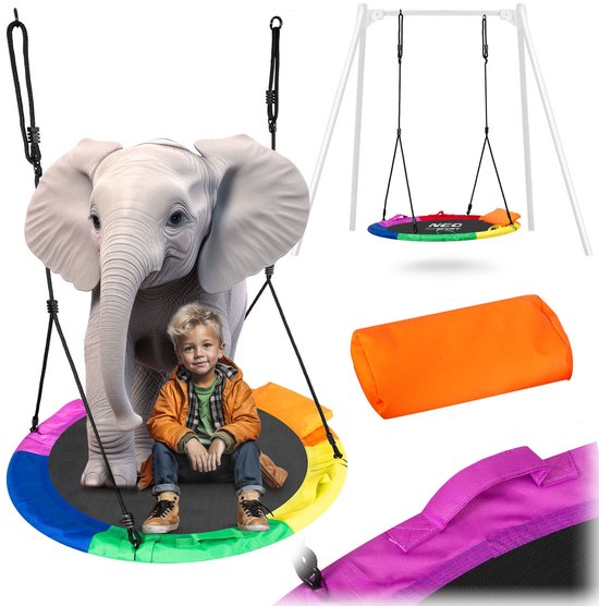 Neo-Sport Swingo Serie - Babyschommel - 110cm - Waterdicht - Zachte Protectie