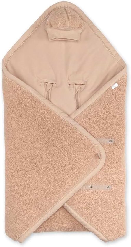 Nestje gewatteerd winter - Warme Teddy - Naturel