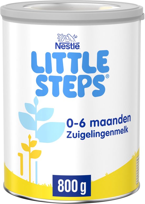 Nestlé Little Steps 1 - Flesvoeding Zuigelingenmelk Standaard 0-6 maanden - 2x800g van Merkloos