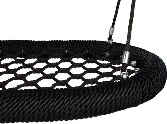 Nestschommel Oval Pro 100 Cm Zwart Openbaar Gebruik