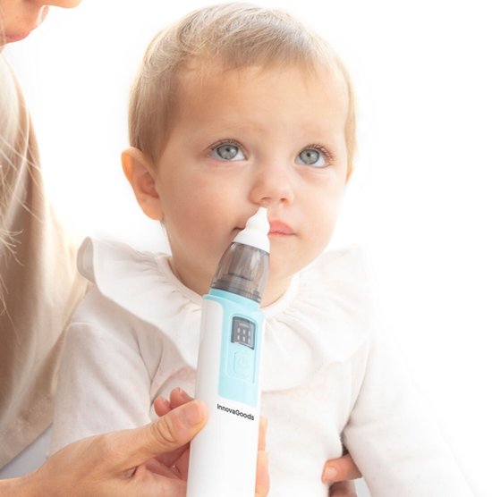 Neusreiniger Baby - Neuszuiger Baby - Neusreiniger Baby Elektrisch - Neuspeer - 6 Niveaus - Makkelijk in Gebruik van Kaitumax
