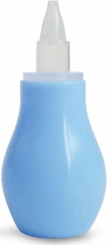 Neusreiniger voor Baby en Kind - Neuspompje - Nose Cleaner - Nasal Aspirator - Neuszuiger - Blauw van DigiHero