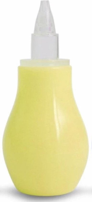 Neusreiniger voor Baby en Kind - Neuspompje - Nose Cleaner - Nasal Aspirator - Neuszuiger - Geel van Ekomedical