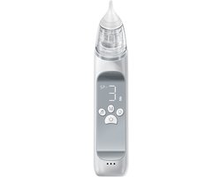 Neusreininger Baby - Elektrische Neuszuiger - Neus Aspirator met USB - Snotverwijderaar-grijs van Merkloos