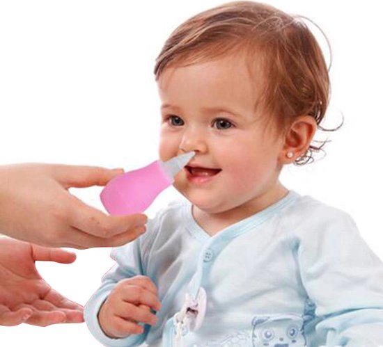 Neuszuiger Baby of Kind I Neusreiniger I Neuspompje I Neuspomp I Nose Cleaner I Roze van Sinophia