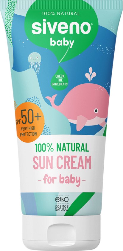 Neutraal - Organic en Natuurlijke Zonnebrandcreme - SPF 50 - baby & kind en volwassenen - Gemaakt met 100% natuurlijke ingrediënten- Krachtige schild tegen schadelijke UV stralen zonder agressieve chemicaliën en kunstmatige geurstoffen van Merkloos