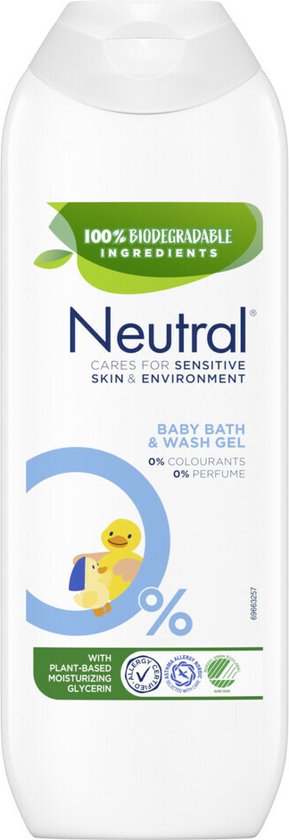 Neutral Baby Bad- en wasgel - 250 ml van Neutral