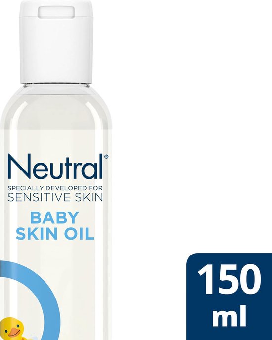 Neutral Baby Parfumvrij Huidolie voor de gevoelige babyhuid 150 ml van Neutral