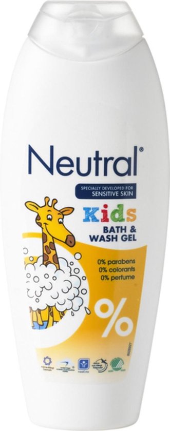 Neutral Kids Bad en Wasgel - Sensitive - Parfumvrij van Neutral Kids