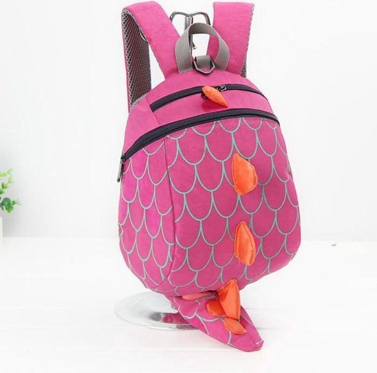 New Age Devi - Roze Dinosaurus Rugzak | Kindertuigje | Voor de Kleine Dino-Liefhebber van New Age Devi