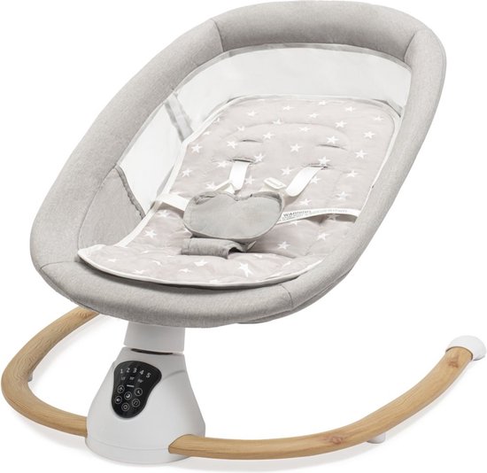 NEW BABY Swing Chair - Elektrische Wipstoel - met SMART Sensor - Automatische schommelstoel voor je Baby - 5 Punts Gordel van $