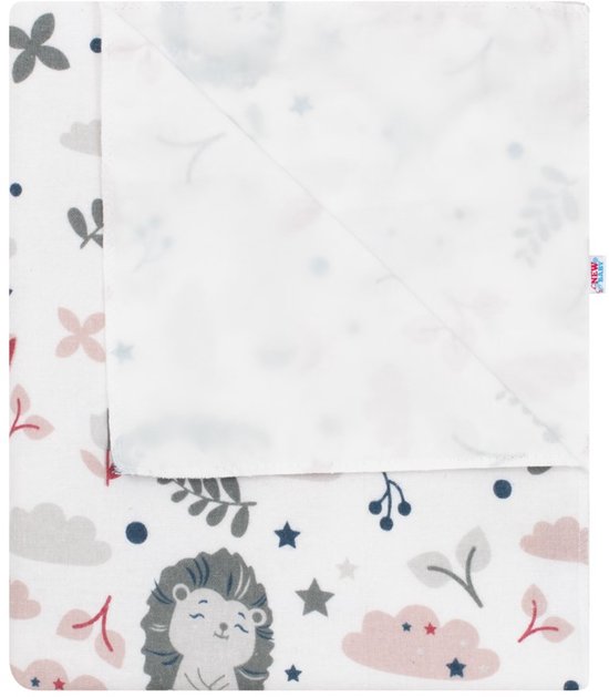 New Baby - Waterdichte Hydrofiele Luier 70x80 cm - Flanel - Dierenprint - Voor Onderweg en Thuis van New Baby
