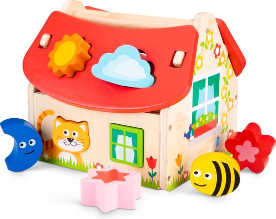New Classic Toys Houten Vormenhuis van New Classic Toys