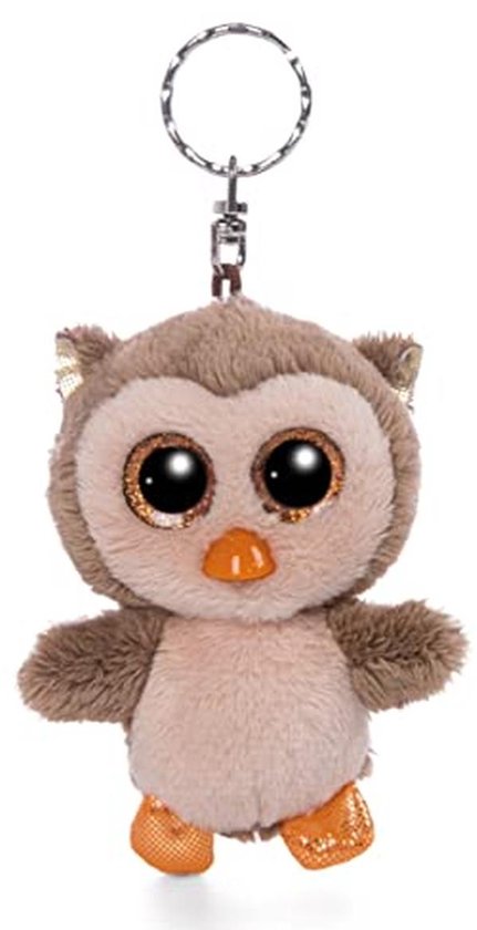 NICI Keychain Glubschis-owl Twila 9 cm GREEN van Merkloos