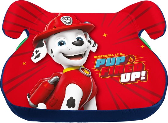 Nickelodeon Paw Patrol Marshall Zitverhoger Auto 15-36 Kg Rood van Nickelodeon