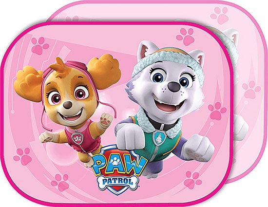 Nickelodeon Paw Patrol Pop-Up Zonneschermen - Auto - Roze van Merkloos