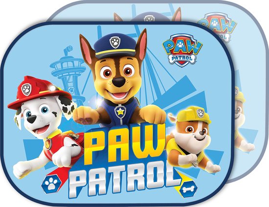 Nickelodeon Paw Patrol Pop-Up Zonneschermen Autoraam (2 stuks) Vouwbaar Uitklapbaar van Nickelodeon