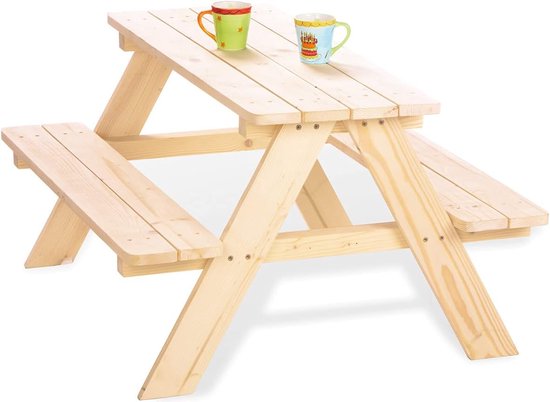 Nicki Kinderstoelset voor 4 personen, natuurlijk van Nic
