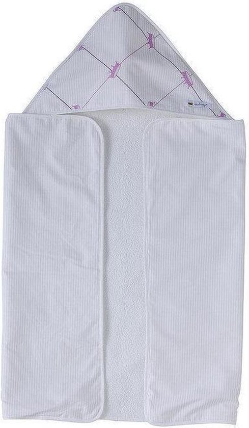 Nicolientje - Badcape 65x95 cm - Roze van Nic