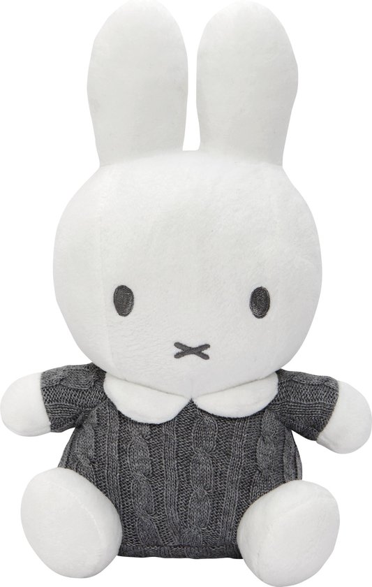 Nijntje 25cm grijs gebreid van Nijntje