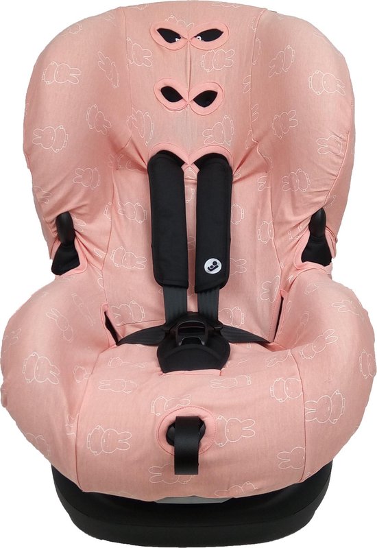 Nijntje Autostoelhoes 1+ Junior Katoen Roze van Nijntje