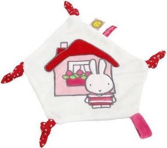 Nijntje Flower Knuffeldoek - Roze van Nijntje