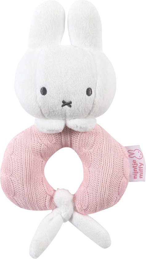 Nijntje Gebreid Rammelaar - Roze van Nijntje