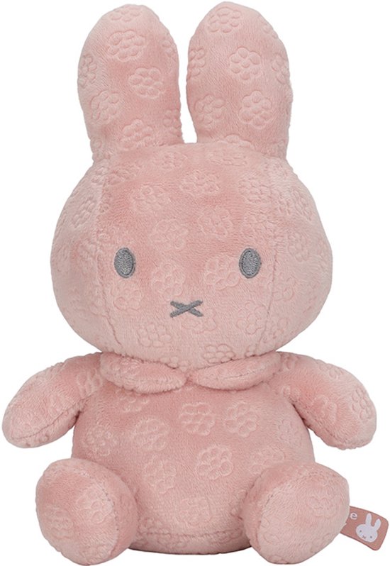 Nijntje knuffel 20cm pink flower van Nijntje