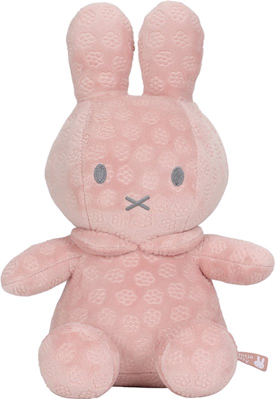 Nijntje knuffel 30cm pink flower van Nijntje