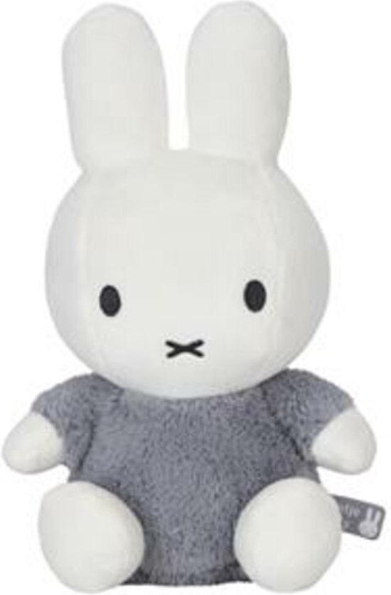 Nijntje Knuffel Fluffy Blauw - 25 cm van Nijntje