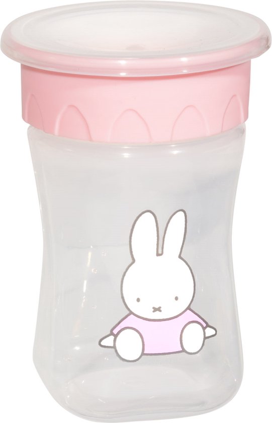 Nijntje Roze 300ml 360º Anti-lek Beker NIJN-12014 van Nijntje