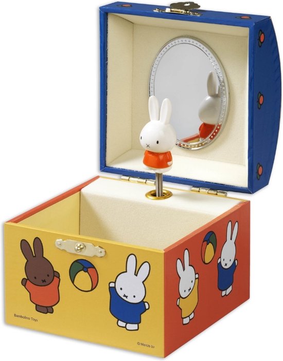 Nijntje speelt met de bal - Sieraden- & muziekdoos van Nijntje