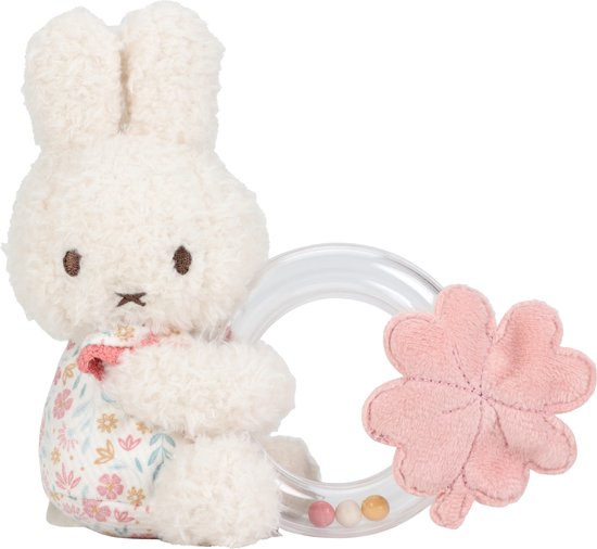 Nijntje x Little Dutch Ringrammelaar - Lucky Blossom van Little Dutch