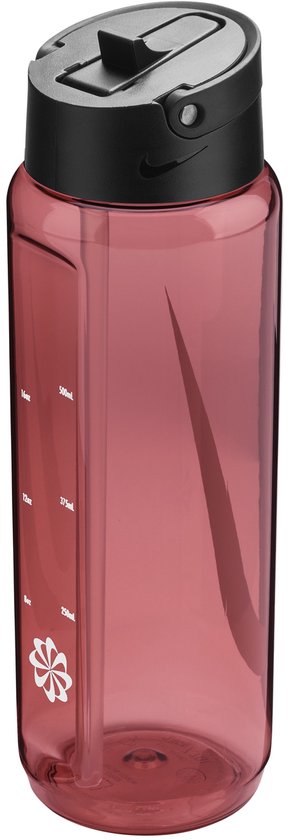Nike drinkfles TR Renew Recharge bidon met rietje 710ml Magic Ember. van Merkloos